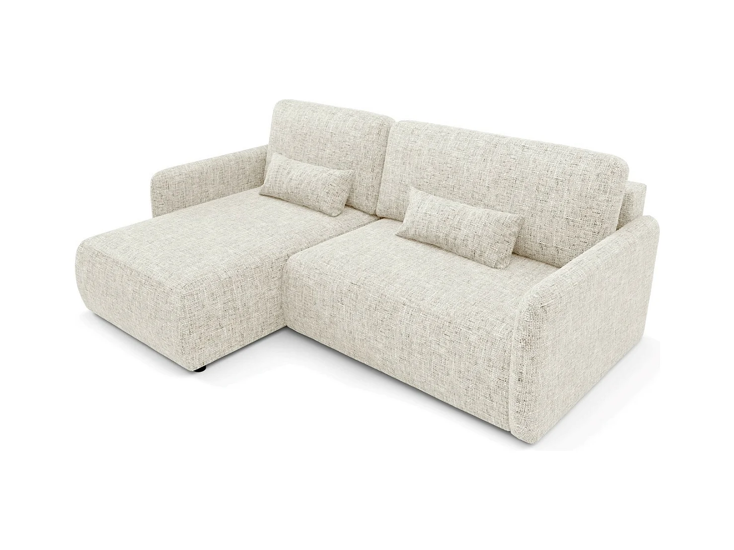 Ecksofa mit Schlaffunktion LIVELLO L Beige