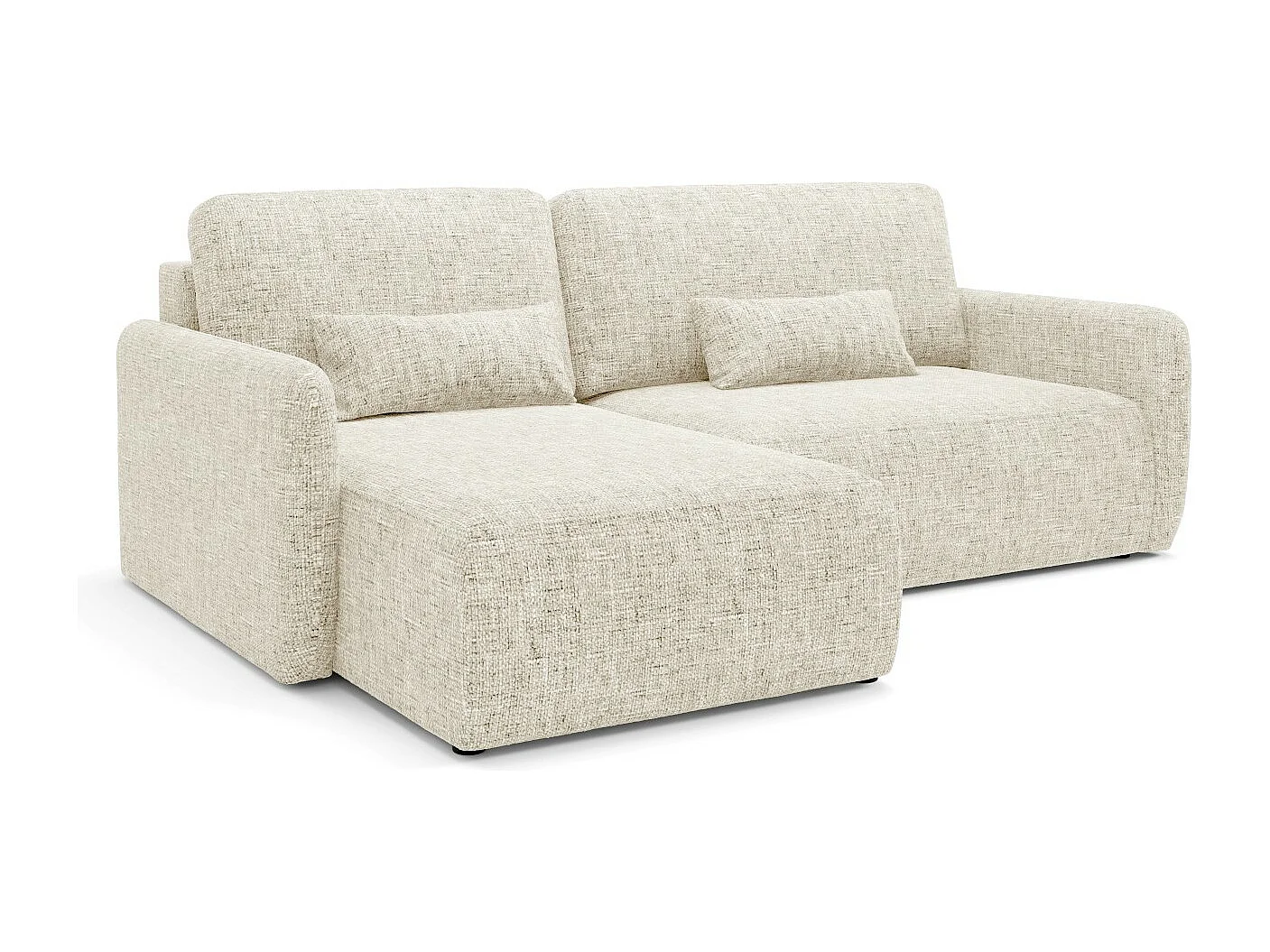 Canapé d'angle convertible LIVELLO L Beige