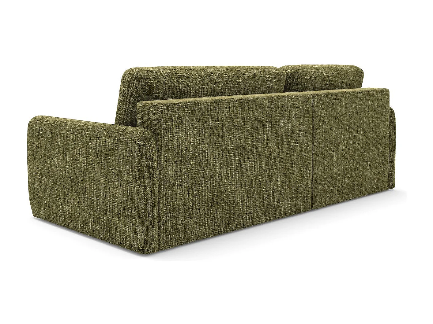 Canapé d'angle convertible LIVELLO L Vert olive