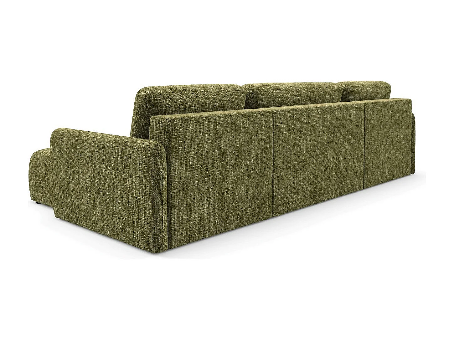 Ecksofa mit Schlaffunktion LIVELLO U Olivgrün