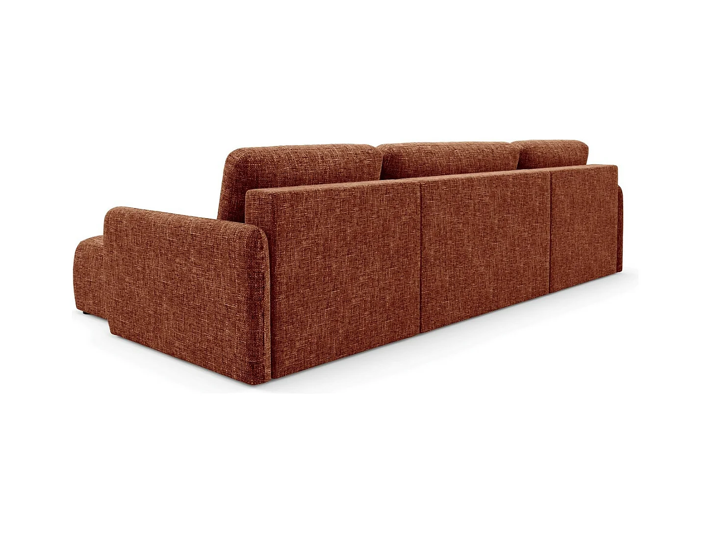 Ecksofa mit Schlaffunktion LIVELLO U Orange