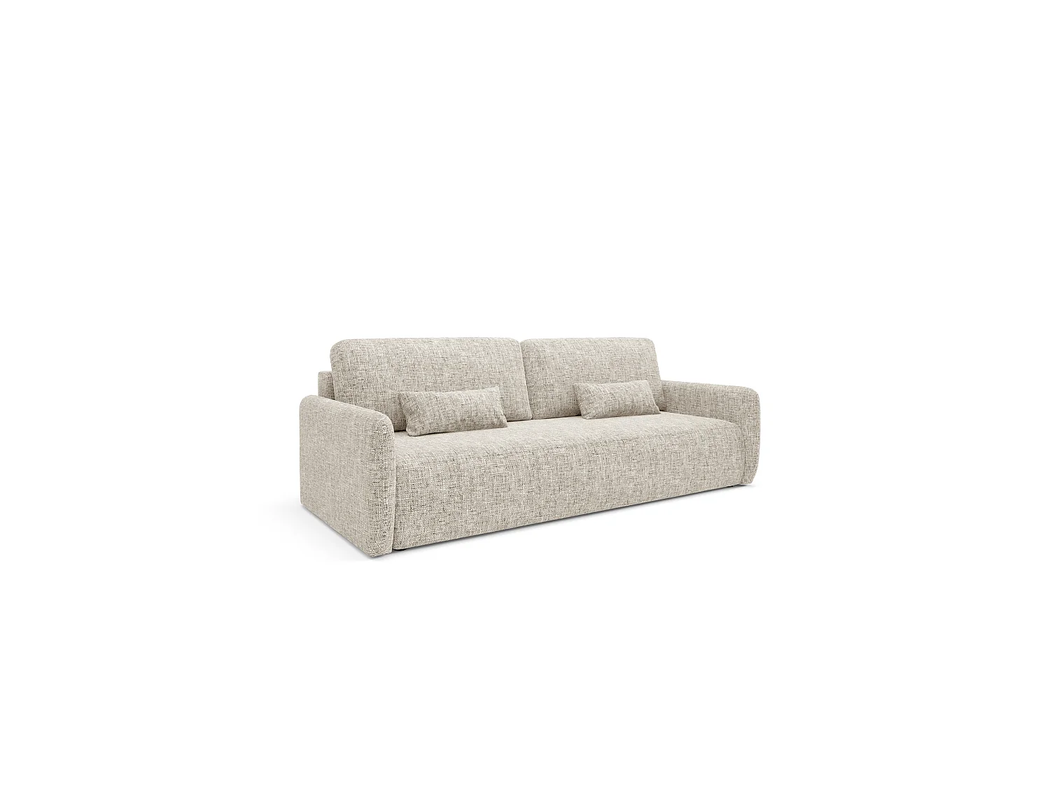 Canapé convertible LIVELLO Gris clair