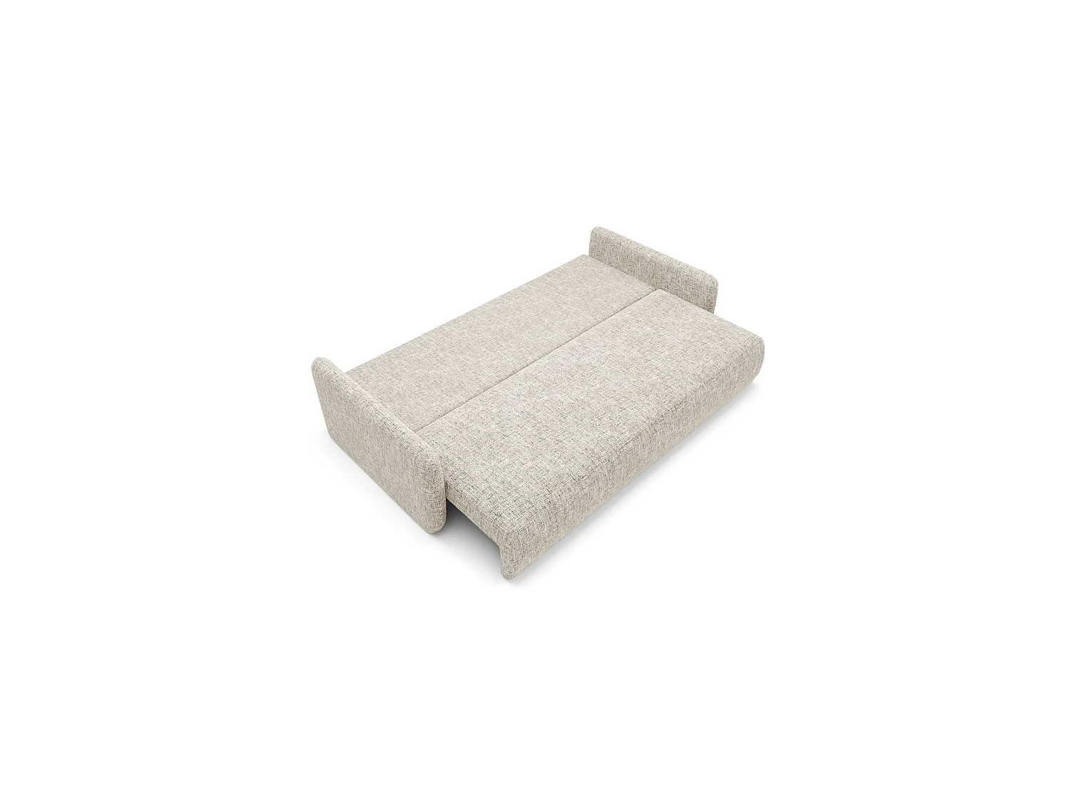 Canapé convertible LIVELLO Gris clair