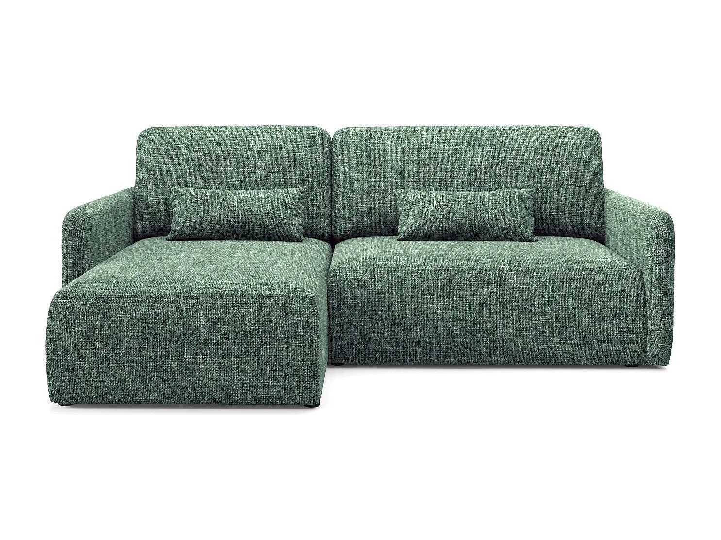 Canapé d'angle convertible LIVELLO L Vert