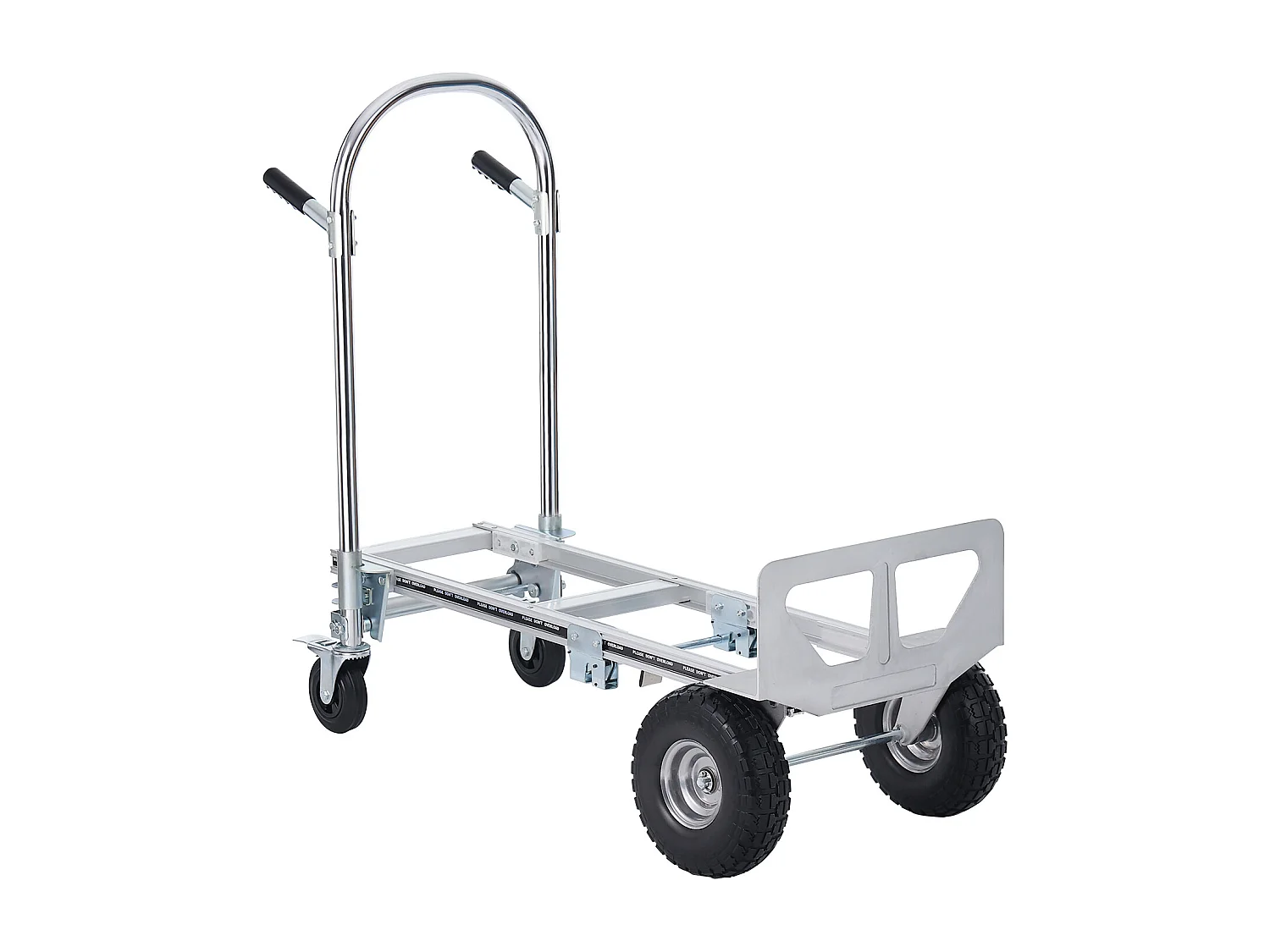 Diable en Aluminium SucceBuy, 2 en 1, Capacité de 1 000 Lb, Chariot Pliable, Robuste