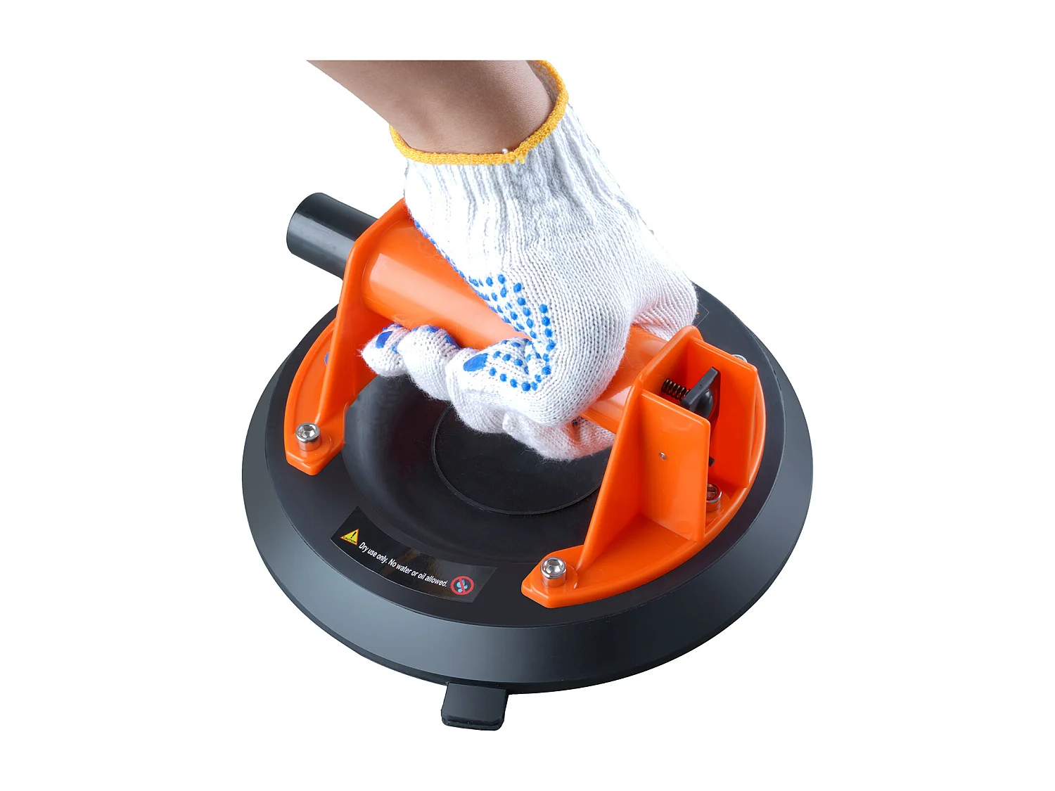 Ventosa de Vacío SucceBuy de 8", Elevador de Vidrio de 615 Lb, Mango de ABS con Caja de PP