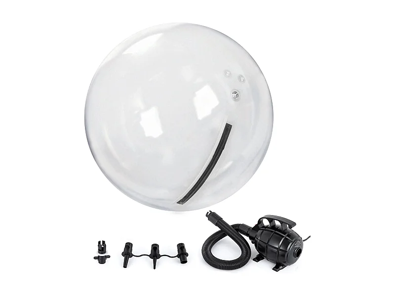 Boule de Zorb Gonflable SucceBuy 2M Marche sur l'Eau avec Fermeture Éclair Allemande en PVC