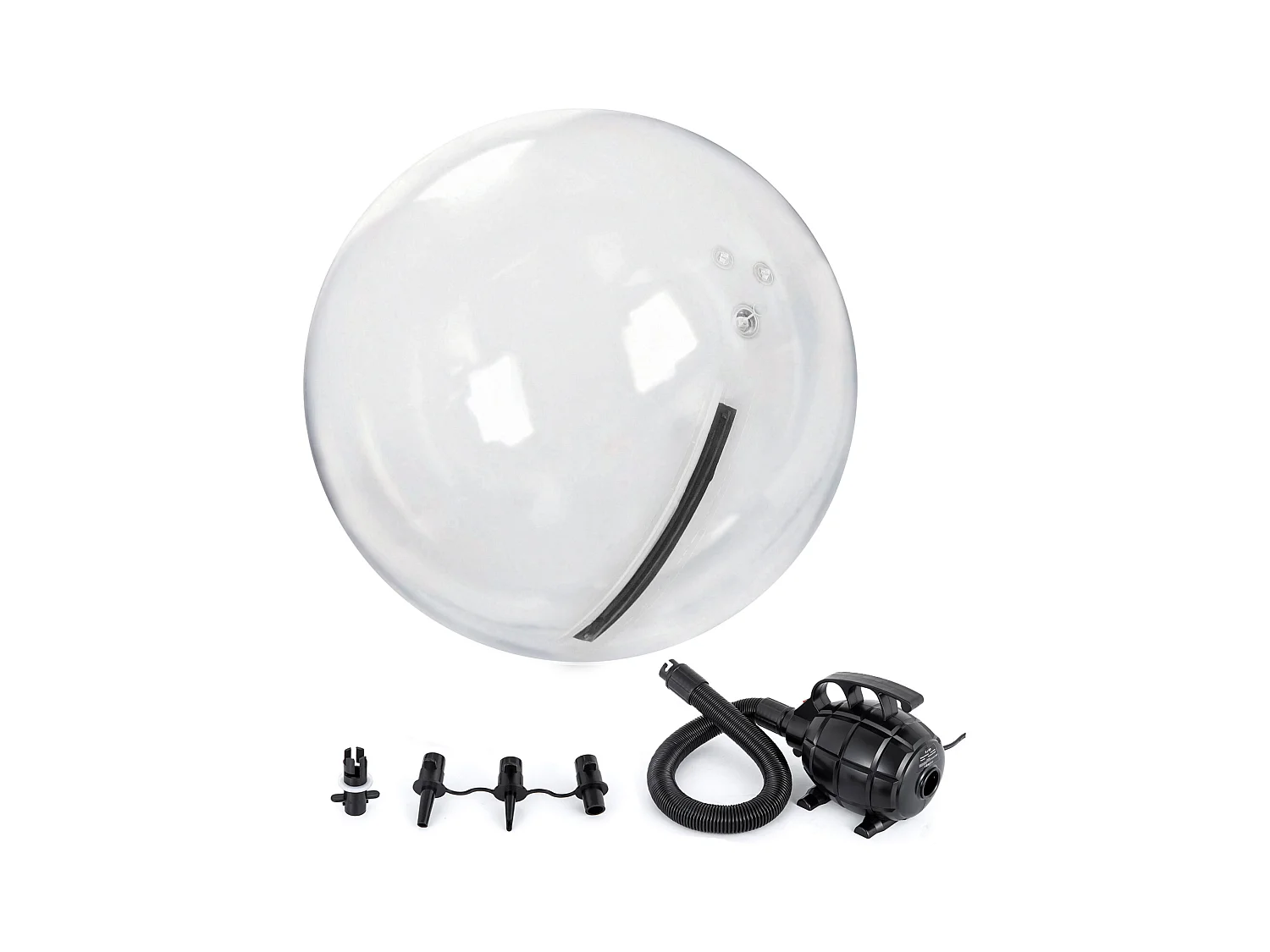 Boule de Zorb Gonflable SucceBuy 2M Marche sur l'Eau avec Fermeture Éclair Allemande en PVC