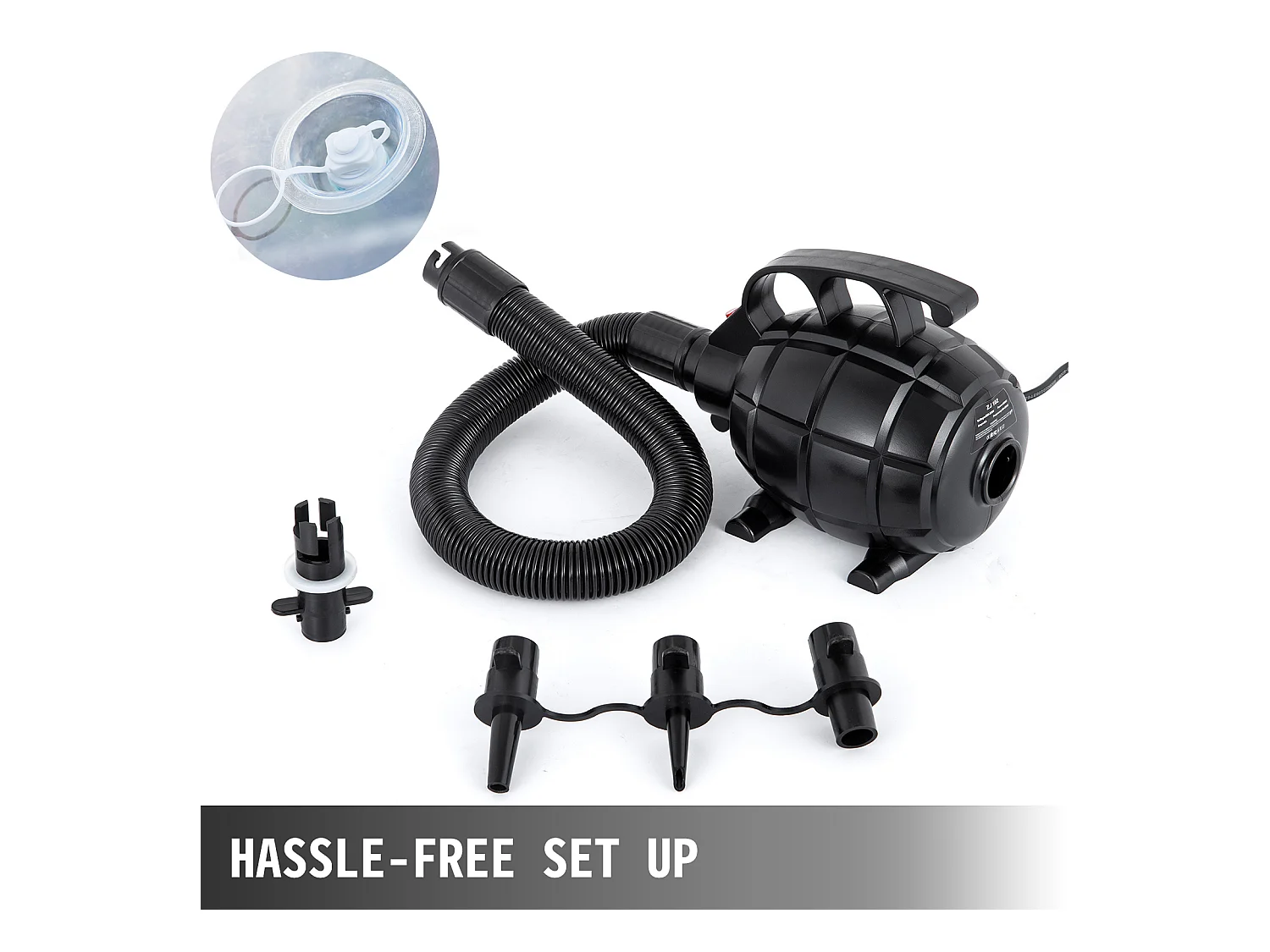 Boule de Zorb Gonflable SucceBuy 2M Marche sur l'Eau avec Fermeture Éclair Allemande en PVC