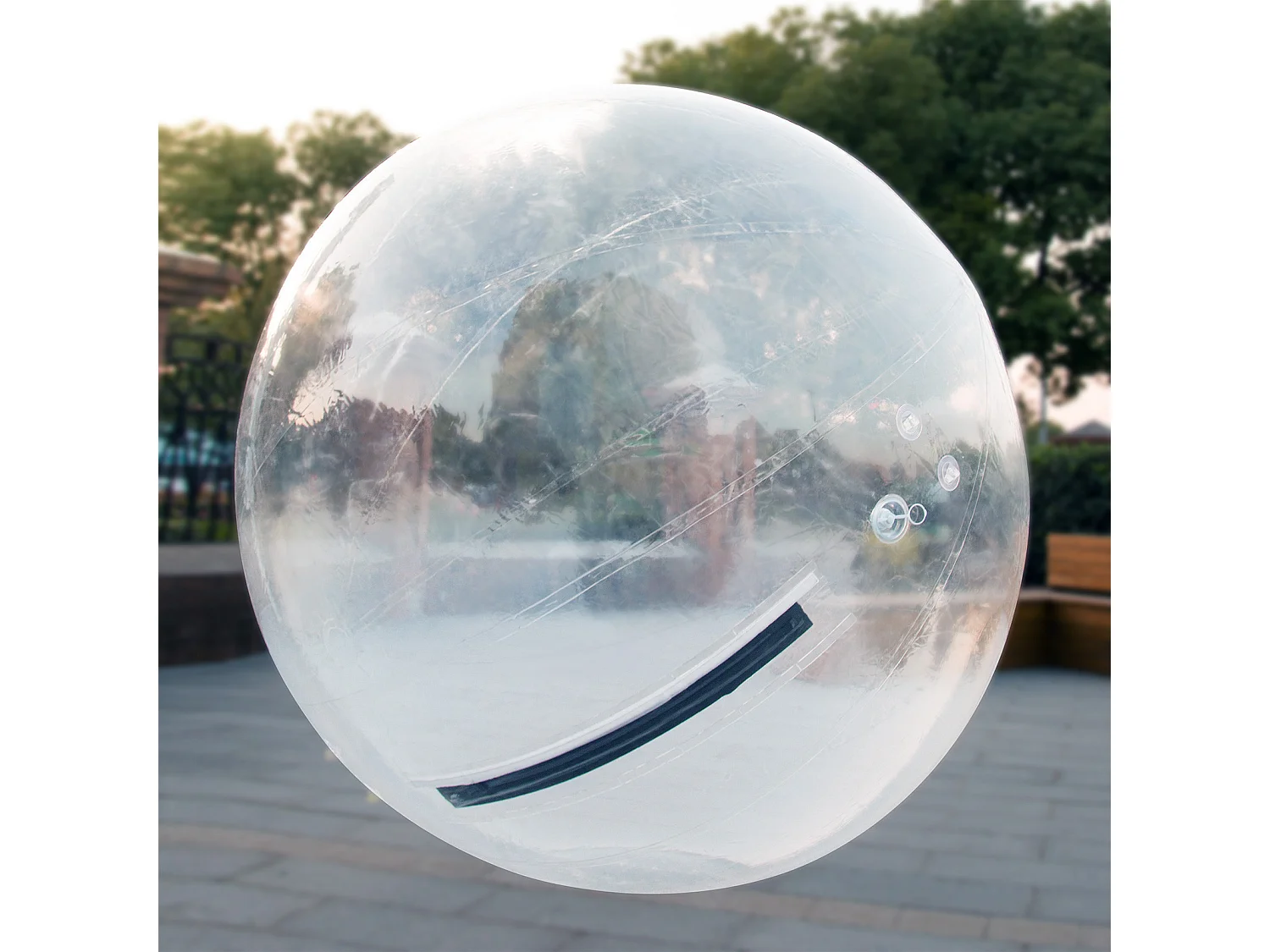 2M Opblaasbare Zorbbal Loop op Water met Duitse Rits PVC SucceBuy