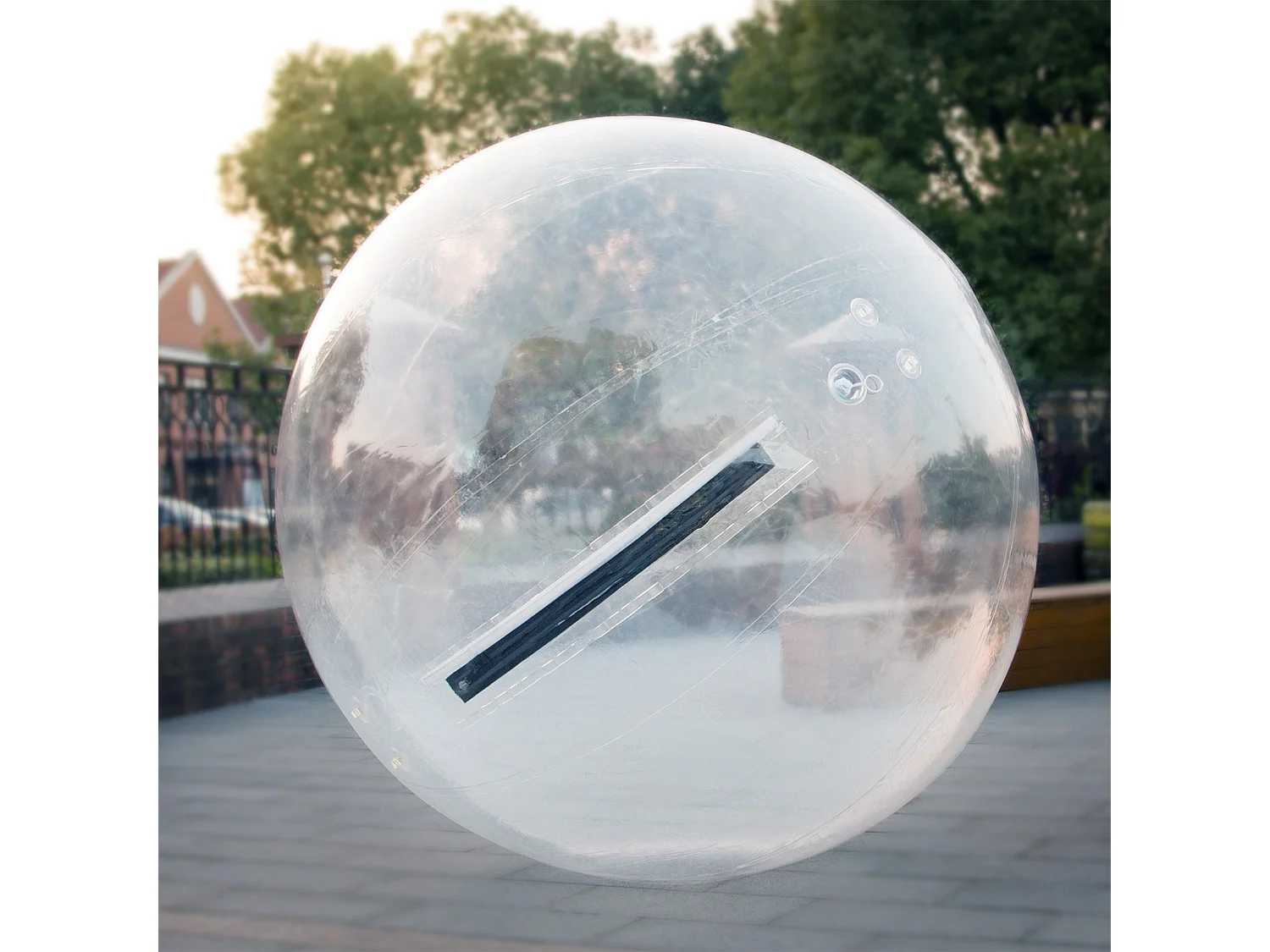 2M Opblaasbare Zorbbal Loop op Water met Duitse Rits PVC SucceBuy