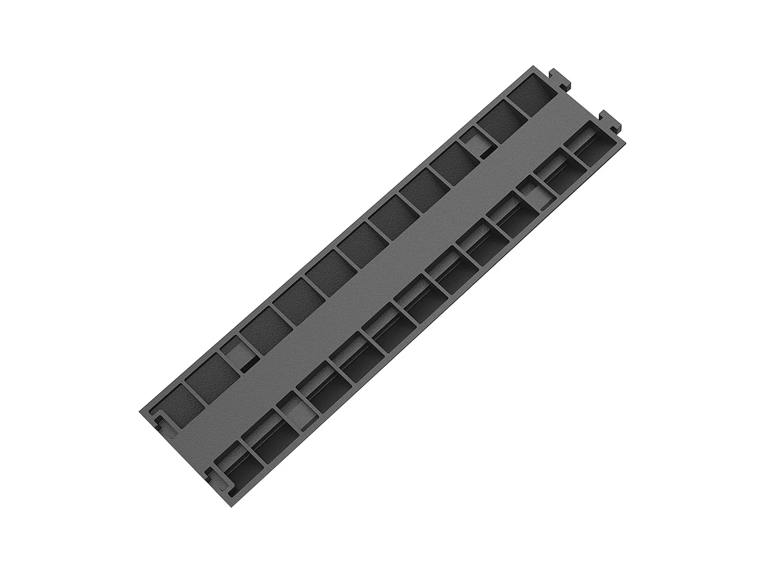 3 Pcs Rubber Cable Protector Ramp SucceBuy, 2-Channel, 40 "x9.8 "x2", Vehicle Wire Cover (Cache-Câble pour Véhicule)