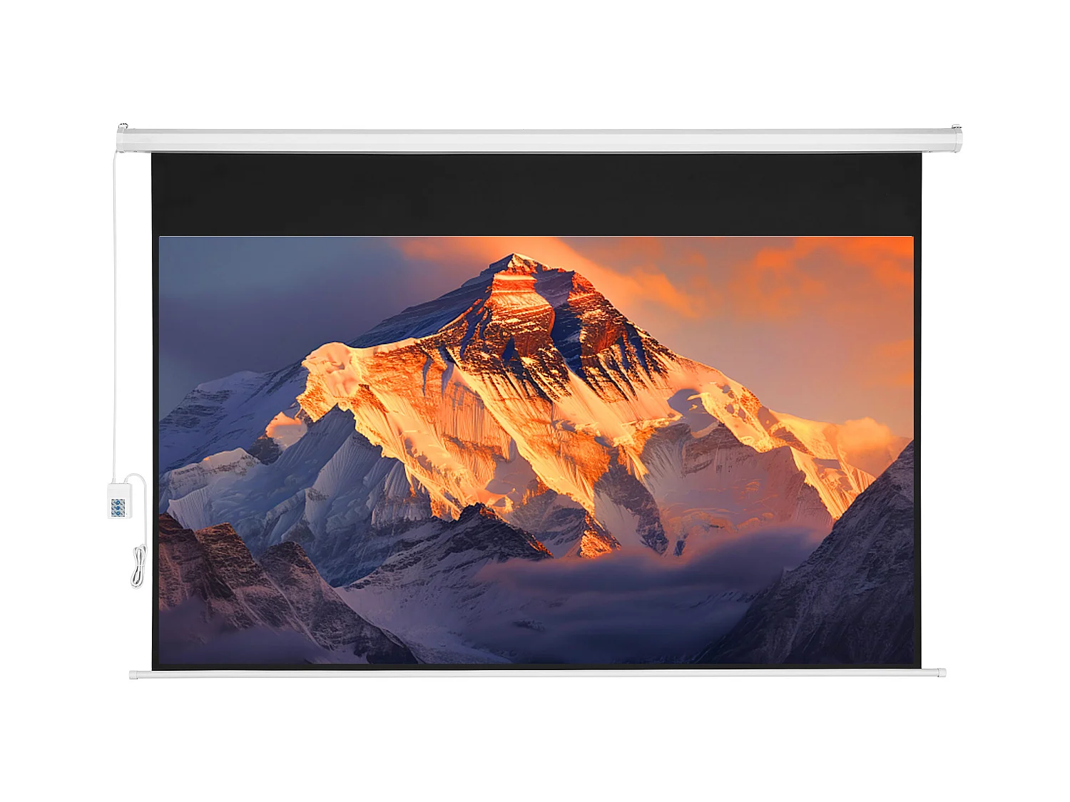 Écran de Projection Motorisé SucceBuy, 254 cm, Rapport d'Aspect 16:9, 4K et 1080 Électrique