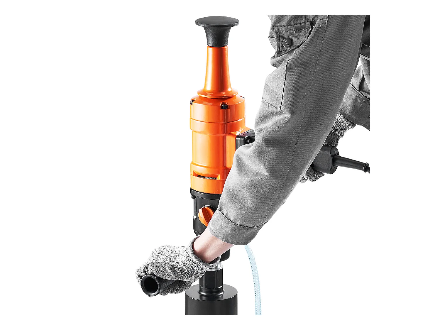 Perceuse au Diamant SucceBuy, Foret de 10,16 cm, Foreuse à Béton Portative, 1500 W, pour le Perçage du Béton à Grande Échelle