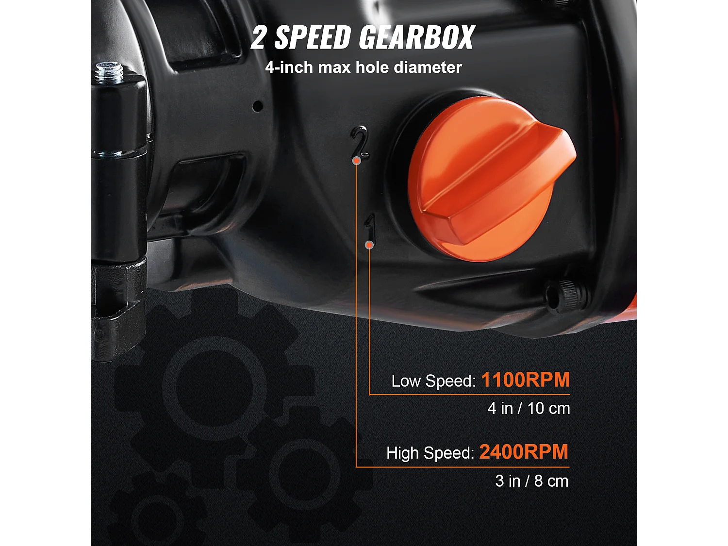 Perceuse au Diamant SucceBuy, Foret de 10,16 cm, Foreuse à Béton Portative, 1500 W, pour le Perçage du Béton à Grande Échelle