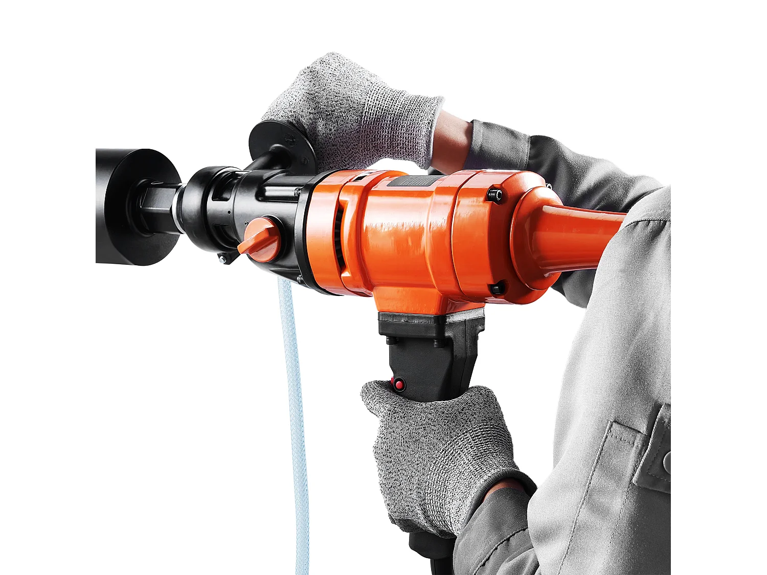 Perceuse au Diamant SucceBuy, Foret de 10,16 cm, Foreuse à Béton Portative, 1500 W, pour le Perçage du Béton à Grande Échelle