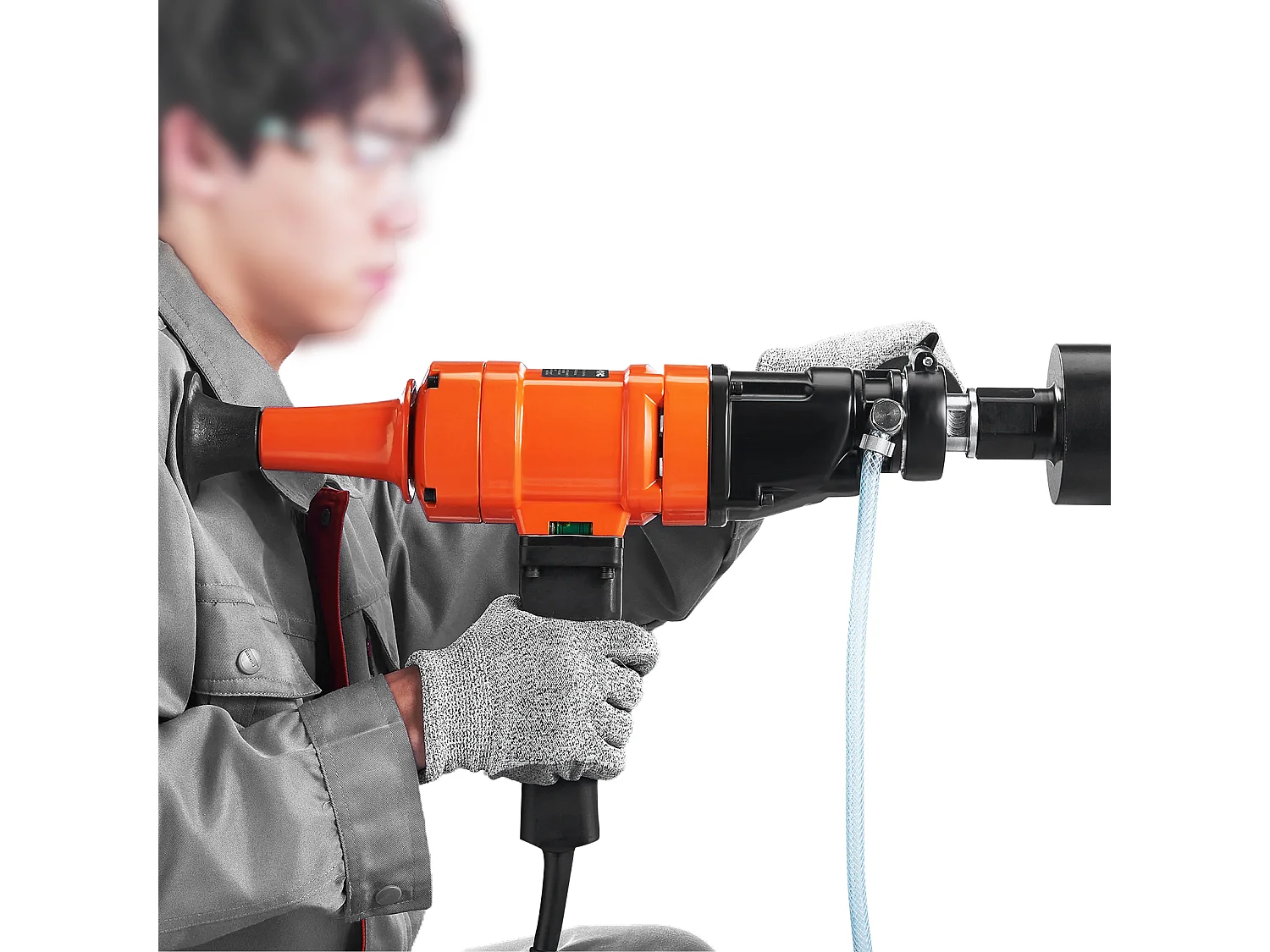 Perceuse au Diamant SucceBuy, Foret de 10,16 cm, Foreuse à Béton Portative, 1500 W, pour le Perçage du Béton à Grande Échelle