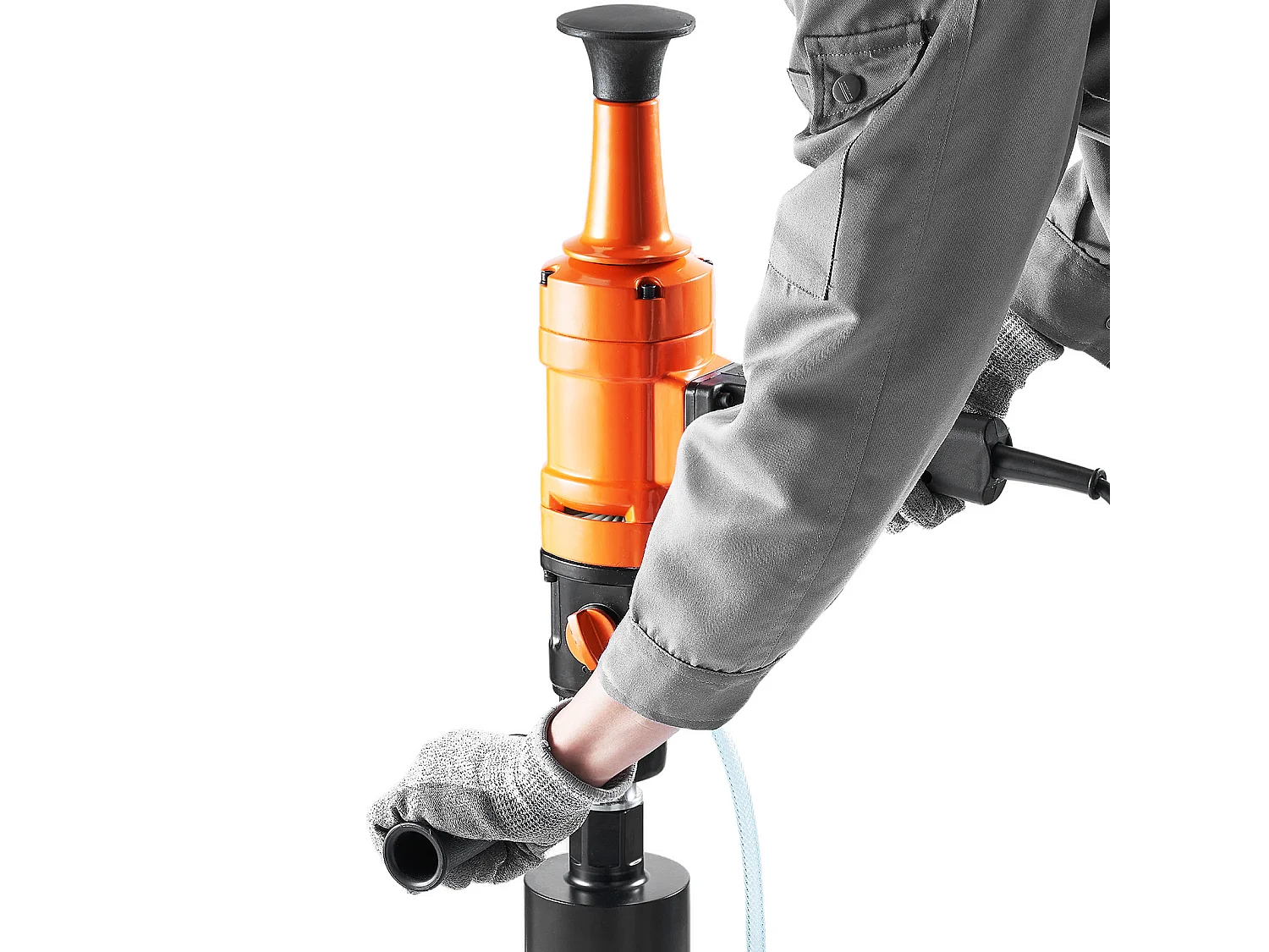 Perceuse au Diamant SucceBuy, Foret de 10,16 cm, Foreuse à Béton Portative, 1500 W, pour le Perçage du Béton à Grande Échelle