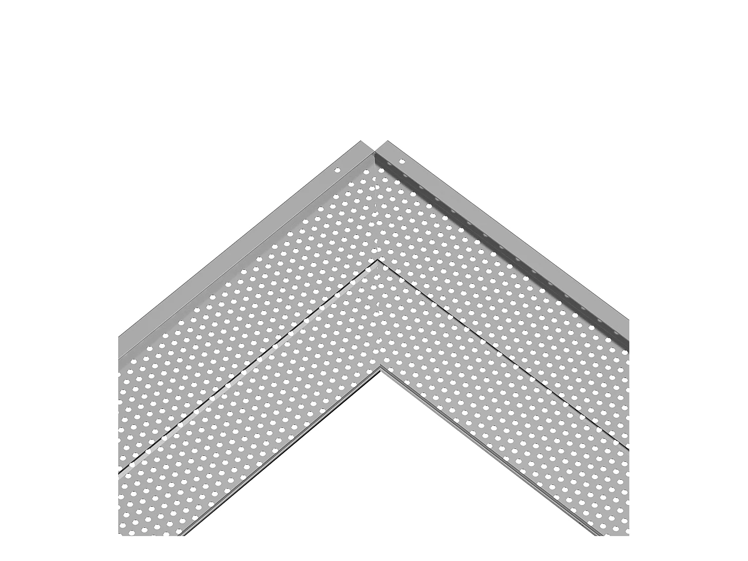 Protège-Gouttière SucceBuy Protège-Gouttière de 6 Po de Large et 208 Pi de Long, Couverture en Maille, Protection Contre les Débris de Feuilles