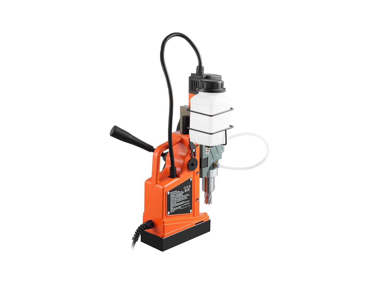 Perceuse Magnétique SucceBuy, Perceuse à Colonne Portable 1450 W 12500 N, Profondeur Maximale de Carottage 50 mm