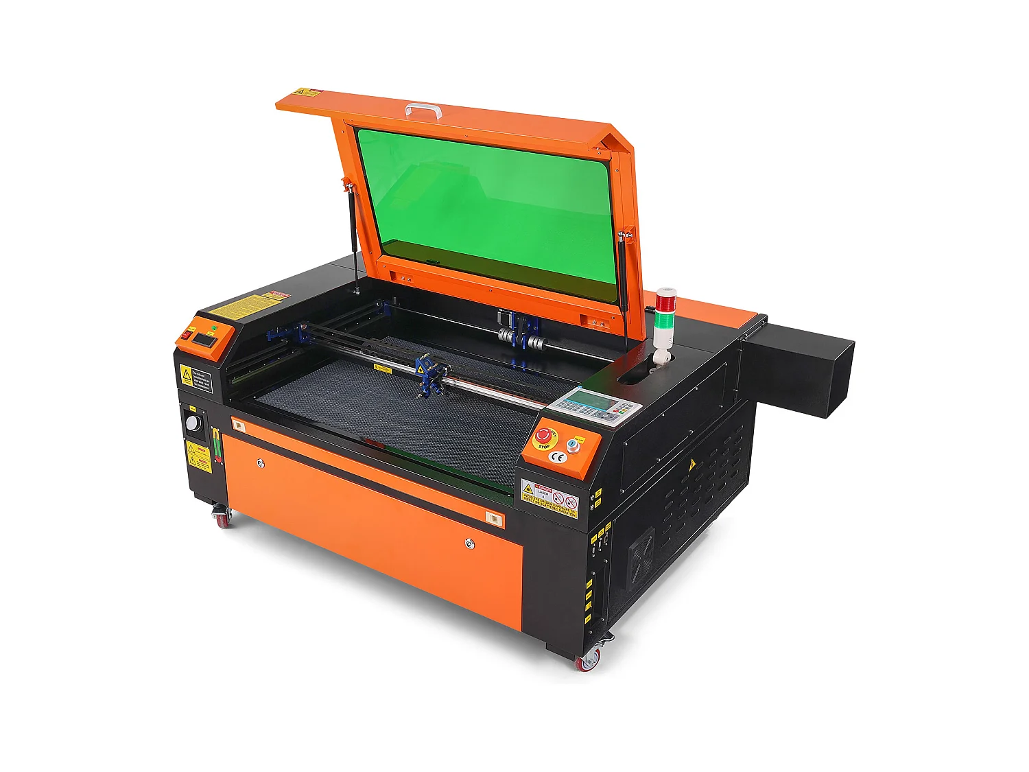 Graveur Laser CO₂ SucceBuy, Machine de Gravure et Découpe Laser 100 W, 600 x 900 mm, Panneau de Commande Numérique, pour le Bois, l’Acrylique et le Tissu