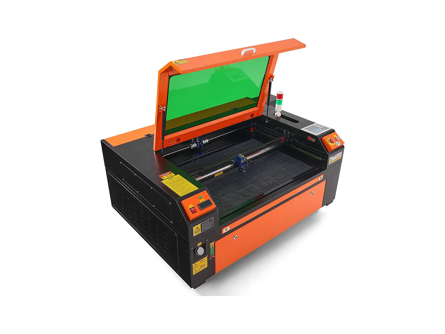 Graveur Laser CO₂ SucceBuy, Machine de Gravure et Découpe Laser 100 W, 600 x 900 mm, Panneau de Commande Numérique, pour le Bois, l’Acrylique et le Tissu