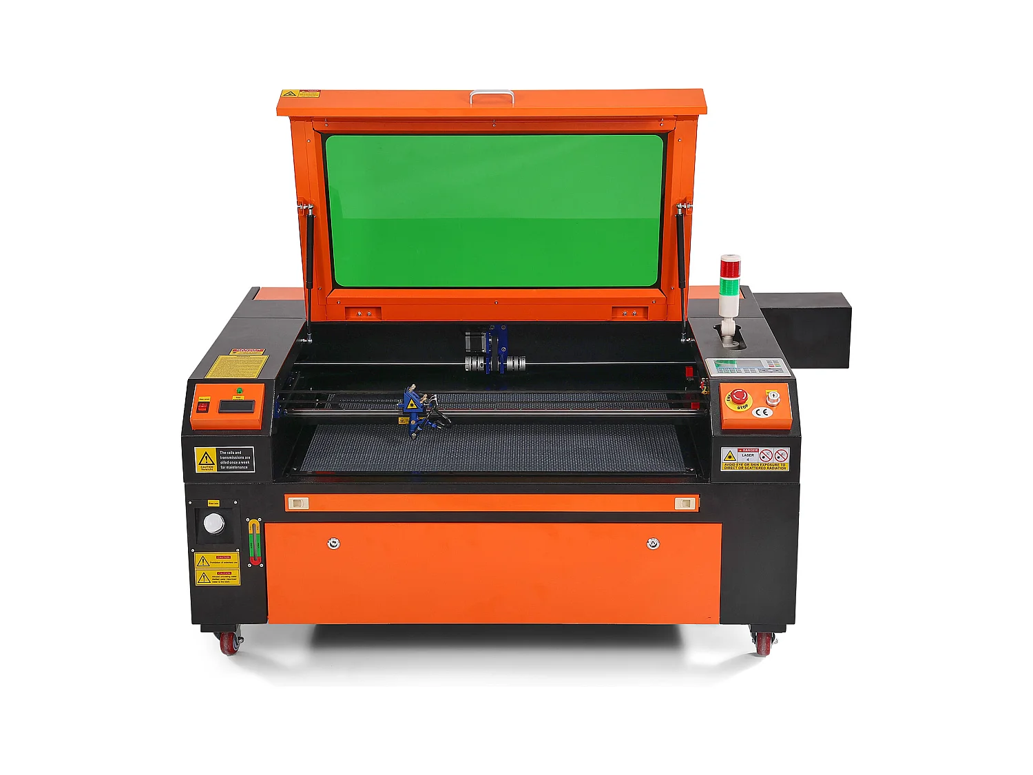 Graveur Laser CO₂ SucceBuy, Machine de Gravure et Découpe Laser 100 W, 600 x 900 mm, Panneau de Commande Numérique, pour le Bois, l’Acrylique et le Tissu