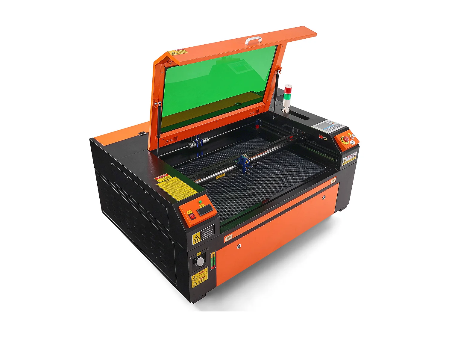 Graveur Laser CO₂ SucceBuy, Machine de Gravure et Découpe Laser 100 W, 600 x 900 mm, Panneau de Commande Numérique, pour le Bois, l’Acrylique et le Tissu