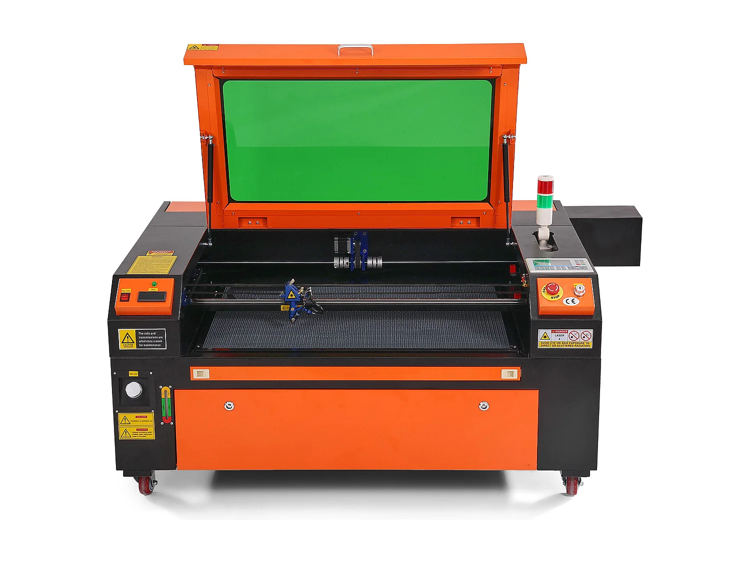 Graveur Laser CO₂ SucceBuy, Machine de Gravure et Découpe Laser 100 W, 600 x 900 mm, Panneau de Commande Numérique, pour le Bois, l’Acrylique et le Tissu