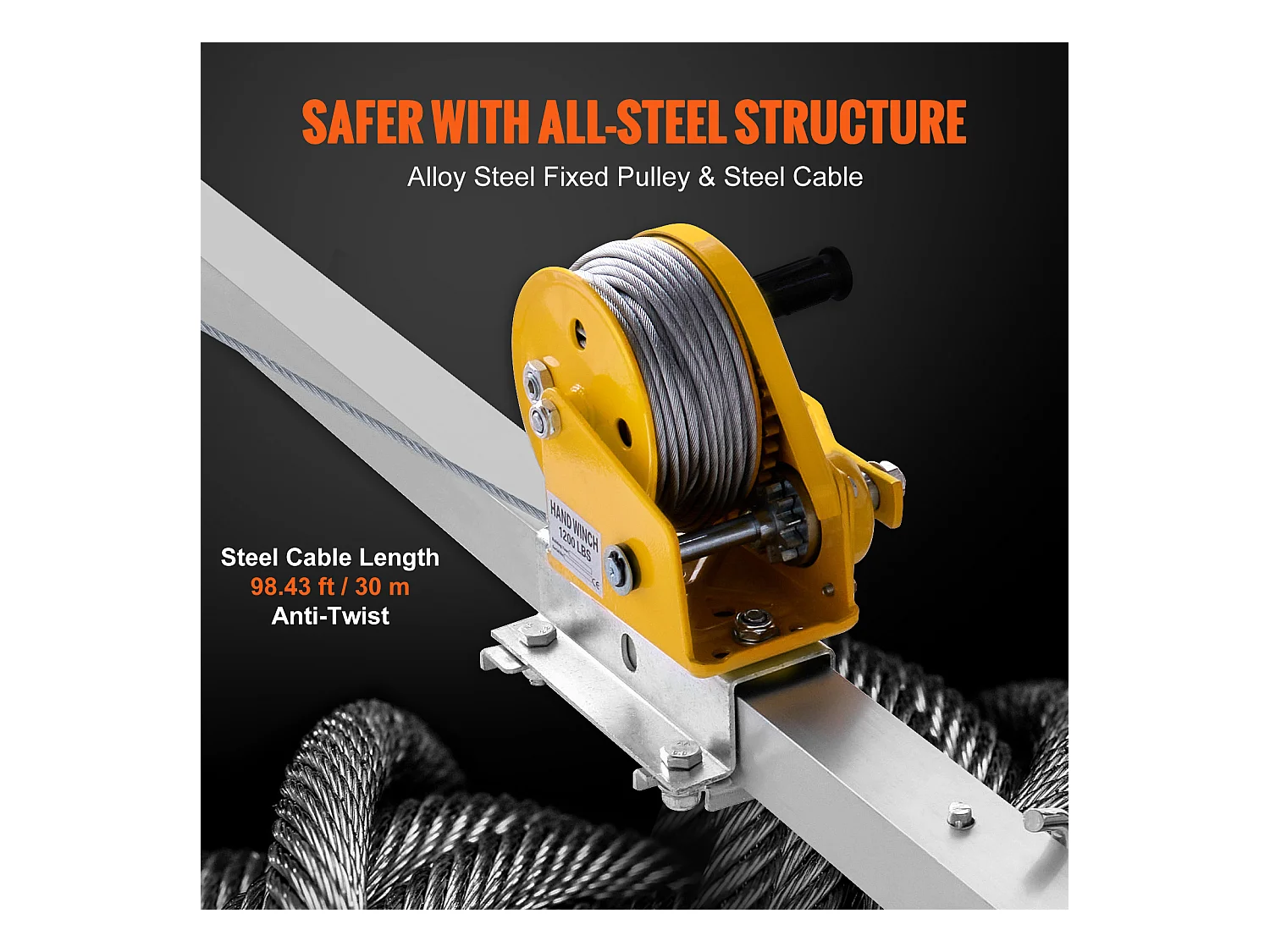 Tripod-Kit für begrenzten Raum SucceBuy, Fallschutz-Rettungst Tripod, Beine von 4 bis 7 Fuß, Tragfähigkeit 1200 lb