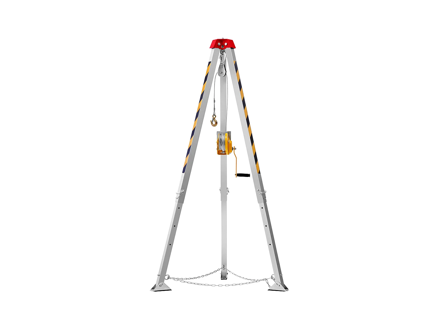 Tripod-Kit für begrenzten Raum SucceBuy, Fallschutz-Rettungst Tripod, Beine von 4 bis 7 Fuß, Tragfähigkeit 1200 lb