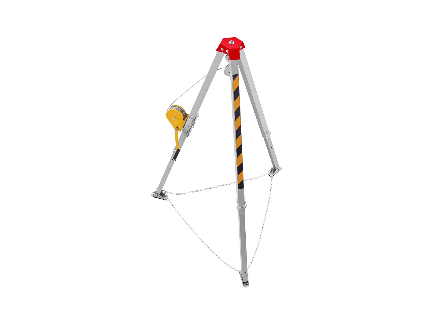 Tripod-Kit für begrenzten Raum SucceBuy, Fallschutz-Rettungst Tripod, Beine von 4 bis 7 Fuß, Tragfähigkeit 1200 lb