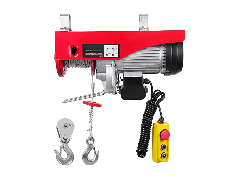 Asiolo Elettrico SucceBuy da 2200 lb, Vicino di Grua, Telecomando Cablato, 1600 W 220 V