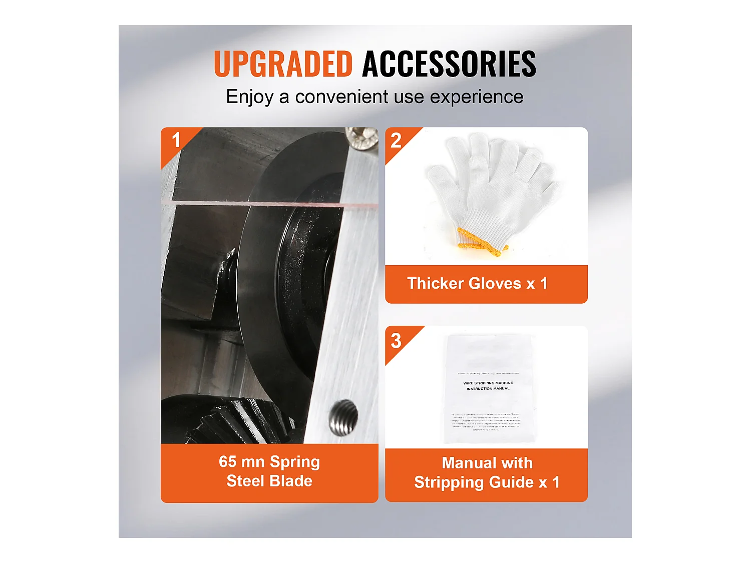 Handmatige Draadontbladeringsmachine SucceBuy, 1,5 tot 40 mm Kabelontbladeraar, met Visuele Leiding