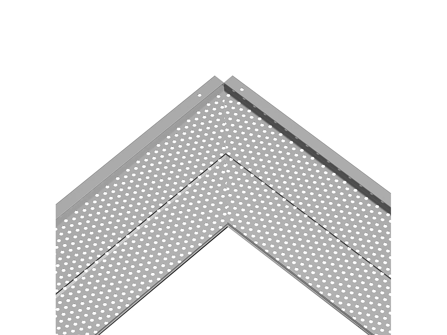 Protège-Gouttière SucceBuy Protège-Gouttière 6 Pouces de Large 104 Pieds de Long en Maille pour la Protection des Feuilles