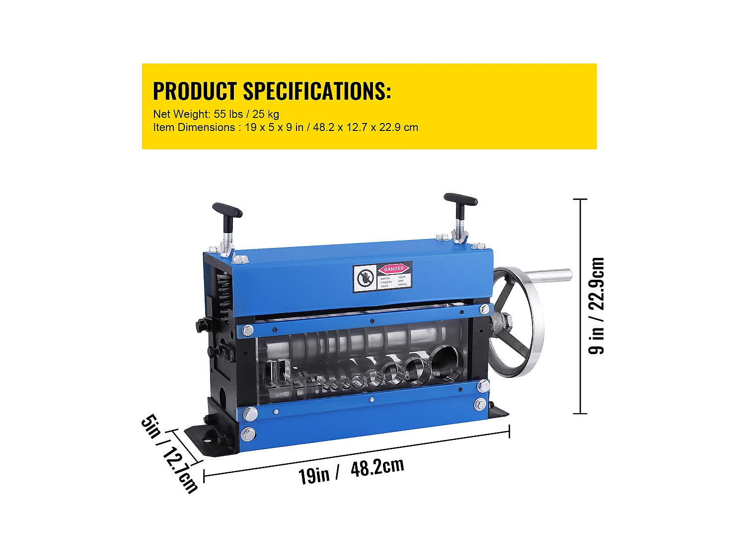 Handmatige Machine om Koperdraden te Ontisoleren SucceBuy, Handontisoleringstang 1-40 mm, voor het Behandelen van Draden van Verschillende Typen