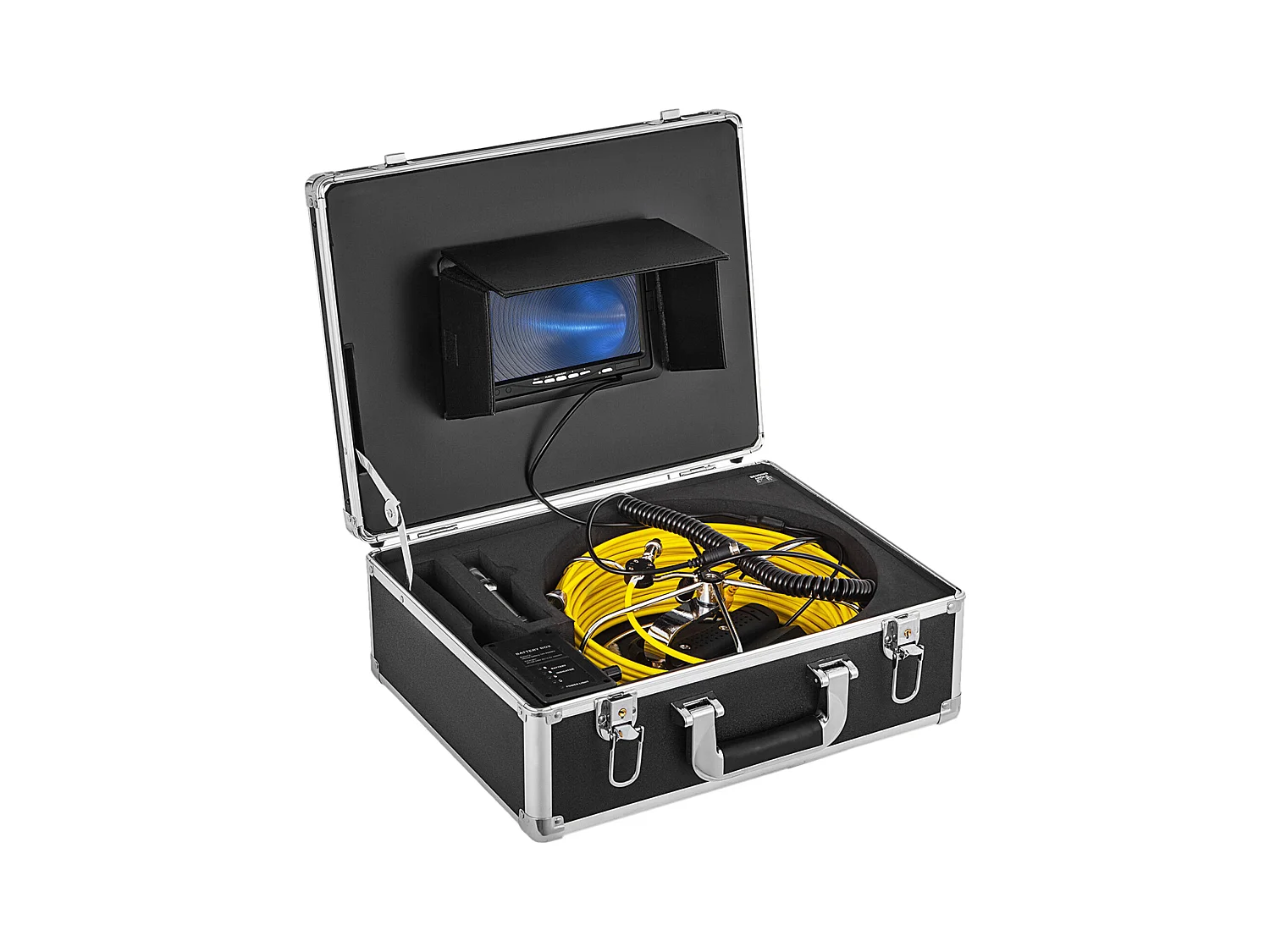 Caméra d'Inspection SucceBuy, Tuyau avec Caméra Endoscopique, Caméra d'Inspection, avec Sonde 512 Hz, 23 cm, Écran 720p, 50 m