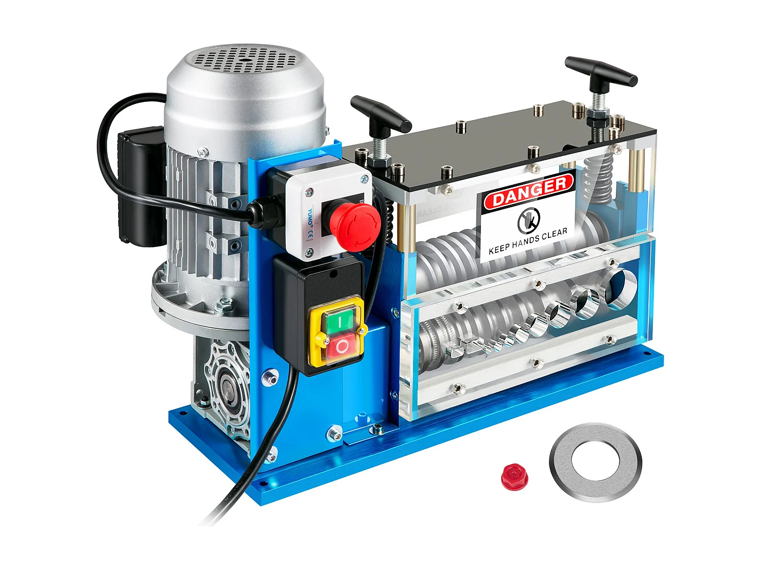 Elektrische Drahtabstrippmaschine SucceBuy, 0,06-1,49 Zoll, Starkstrom-Drahtabschneider