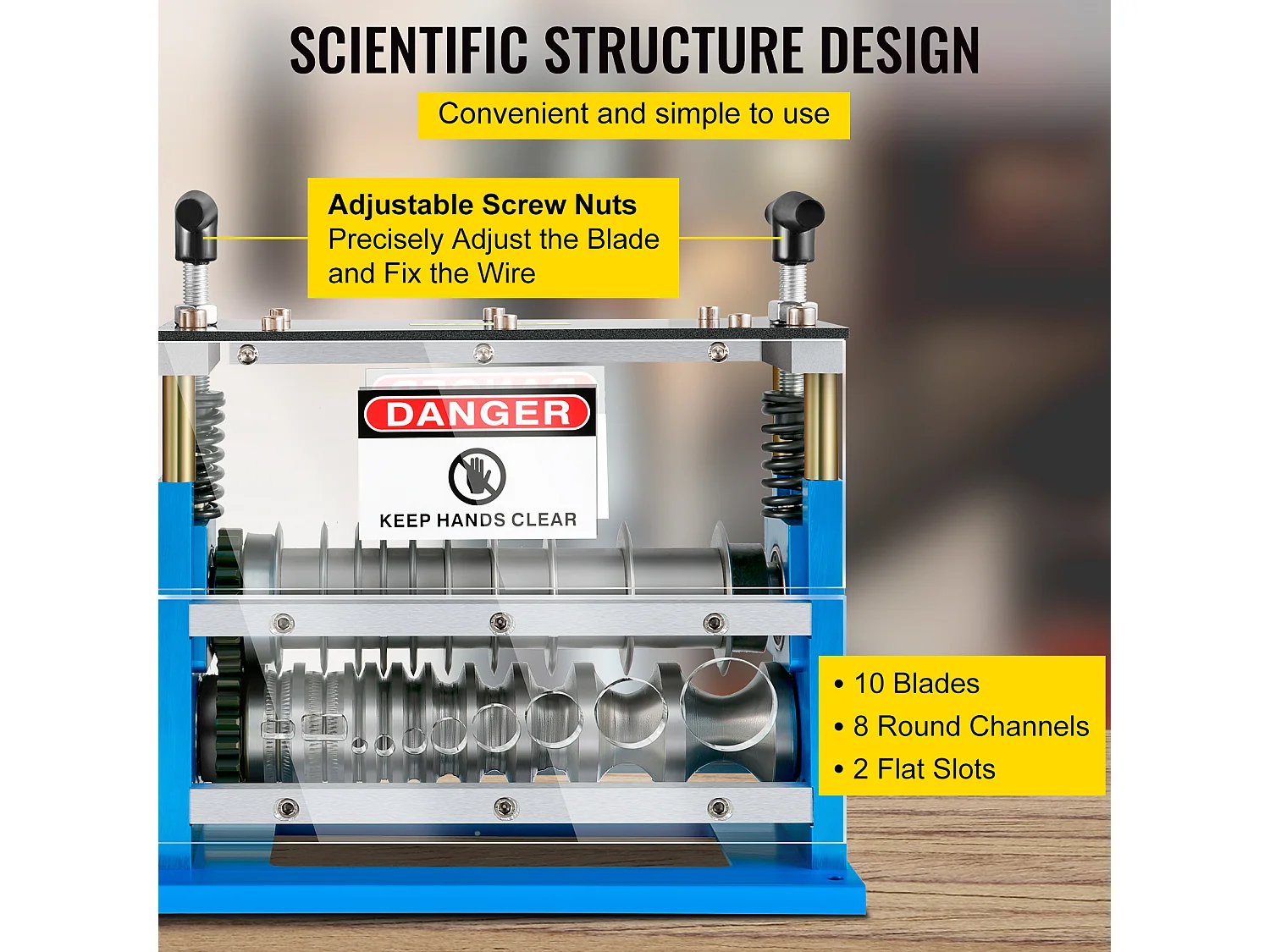 Elektrische Drahtabstrippmaschine SucceBuy, 0,06-1,49 Zoll, Starkstrom-Drahtabschneider