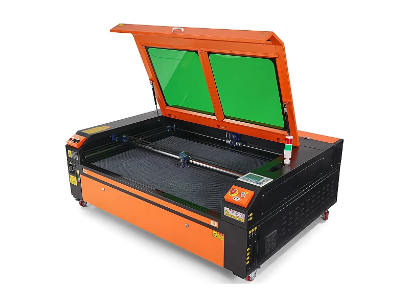 Graveur Laser CO₂ 130 W SucceBuy, Plateau 900x1400 mm, Panneau de Commande Numérique, pour le Bois, l’Acrylique et le Tissu