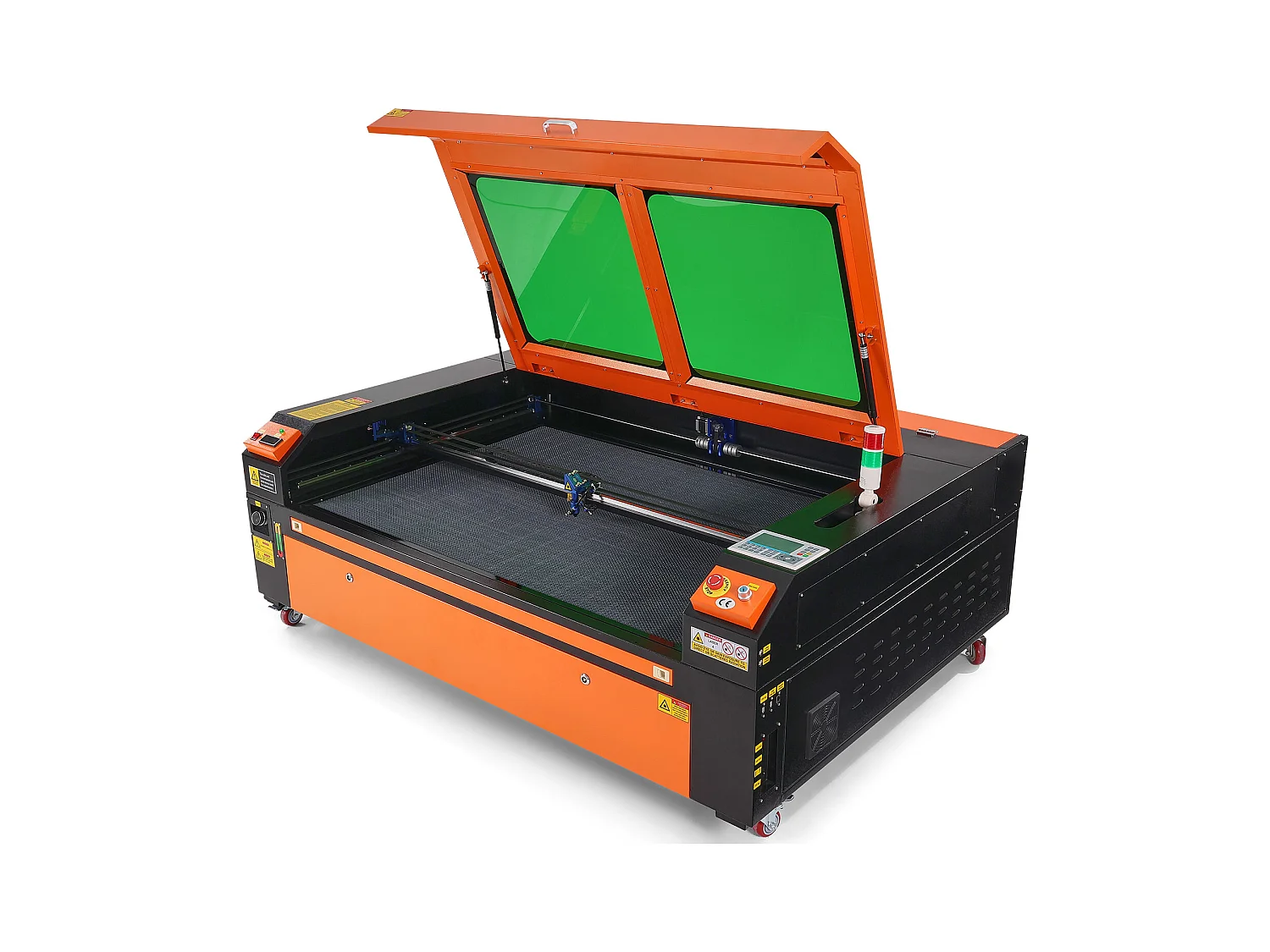 Graveur Laser CO₂ 130 W SucceBuy, Plateau 900x1400 mm, Panneau de Commande Numérique, pour le Bois, l’Acrylique et le Tissu