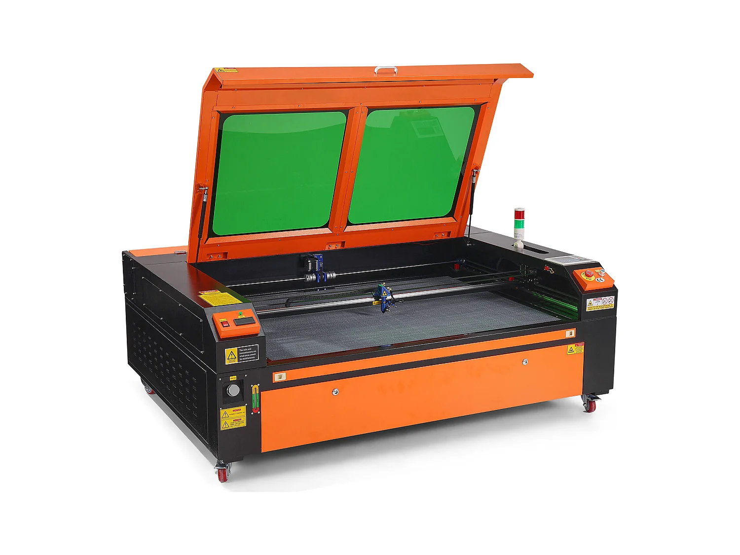 Graveur Laser CO₂ 130 W SucceBuy, Plateau 900x1400 mm, Panneau de Commande Numérique, pour le Bois, l’Acrylique et le Tissu