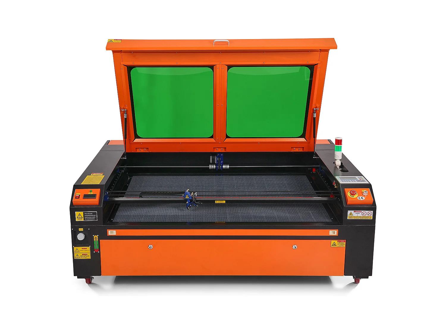 Grabador Laser CO₂ 130 W SucceBuy, Piatto 900x1400 mm, Pannello di Controllo Numerico, per Legno, Acrilico e Tela