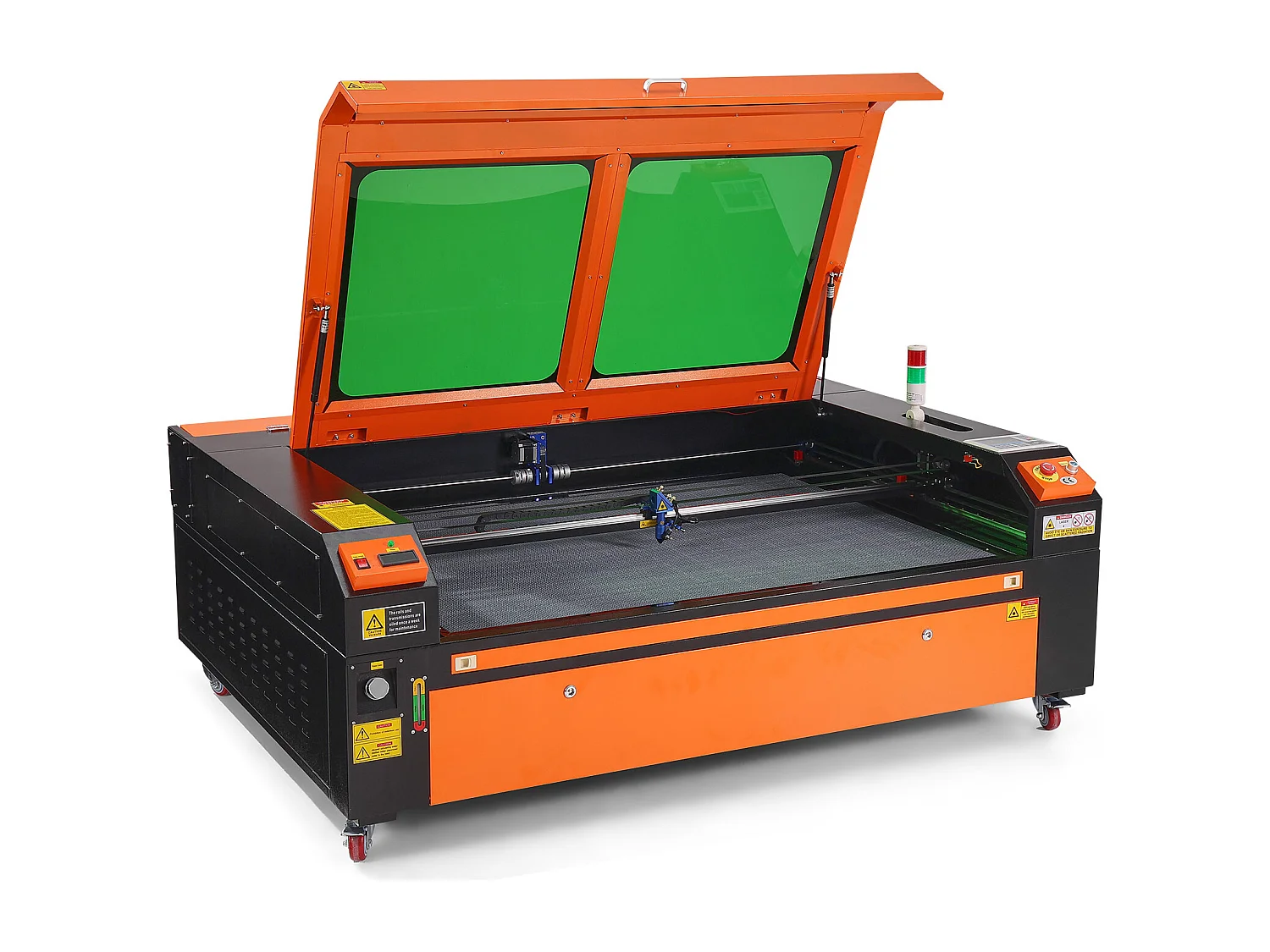 Graveur Laser CO₂ 130 W SucceBuy, Plateau 900x1400 mm, Panneau de Commande Numérique, pour le Bois, l’Acrylique et le Tissu