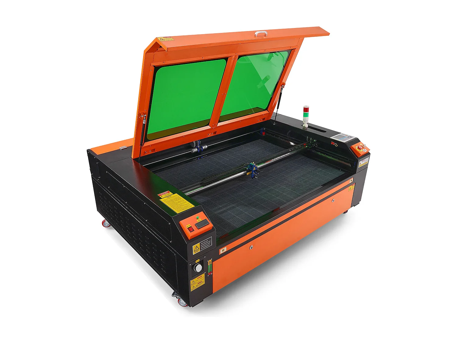 Graveur Laser CO₂ 130 W SucceBuy, Plateau 900x1400 mm, Panneau de Commande Numérique, pour le Bois, l’Acrylique et le Tissu