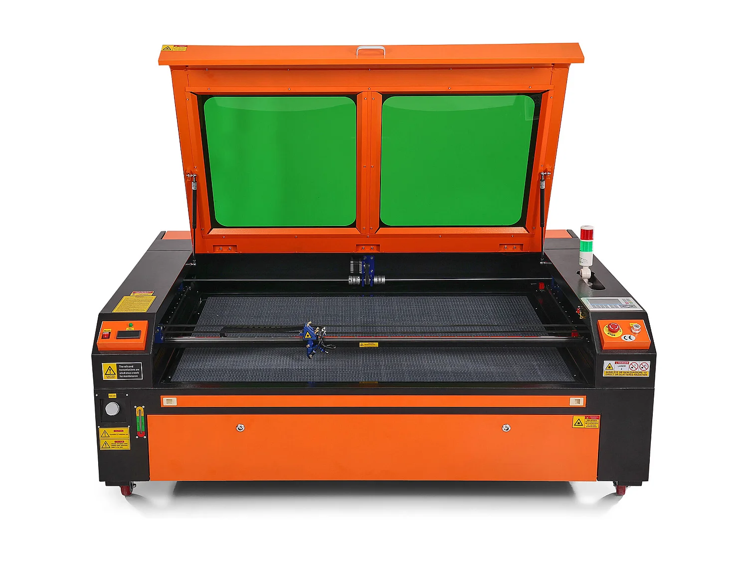 Graveur Laser CO₂ 130 W SucceBuy, Plateau 900x1400 mm, Panneau de Commande Numérique, pour le Bois, l’Acrylique et le Tissu