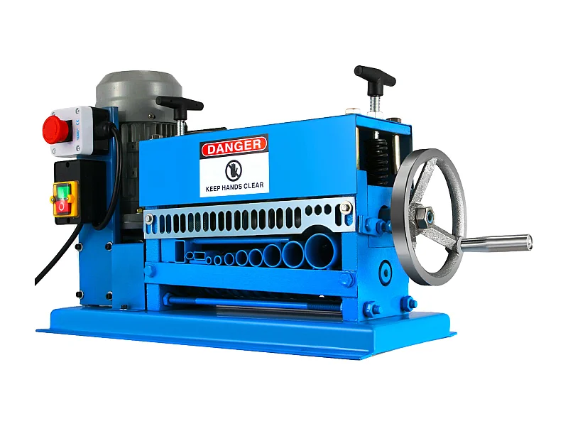 Automatische Kabelabisolieremaschine SucceBuy, Elektrische Kabelabisolieremaschine 220 V 370 W, für das Metallrecycling