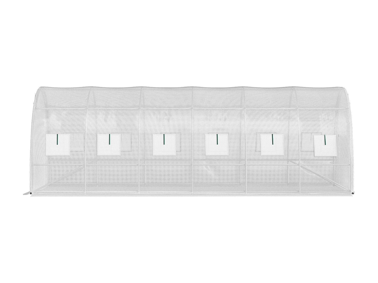 Ophorn Begehbares Tunnel-Gewächshaus, Verzinkter Rahmen, Wasserdichte Abdeckung, 20 x 10 x 7 ft