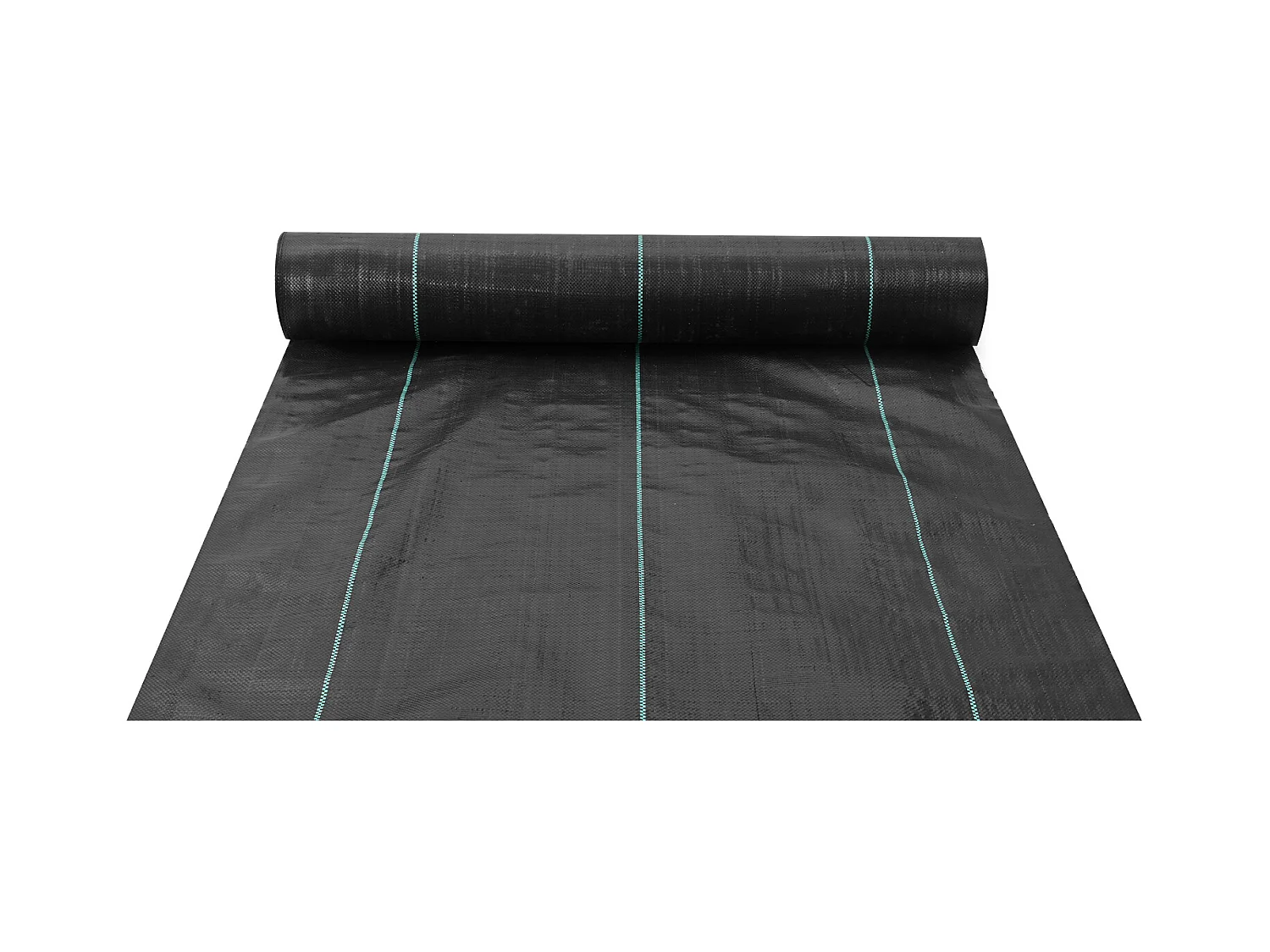 Toile de Paillage SucceBuy 4 x 32.9 m Premium Barrière Anti-Mauvaises Herbes pour Paysage, Tissu Géotextile Tressé 5OZ pour Gravier