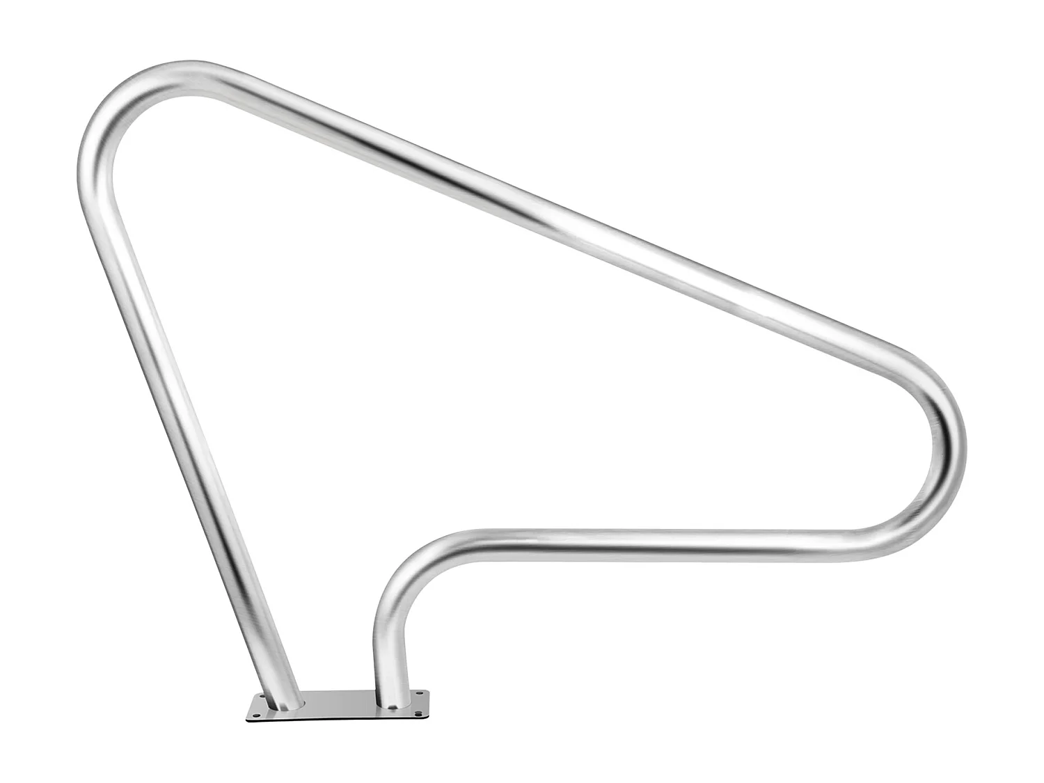 Rampe de Piscine SucceBuy Pool Rail, 48x32" Main Courante en Acier Inoxydable avec Couverture Grip